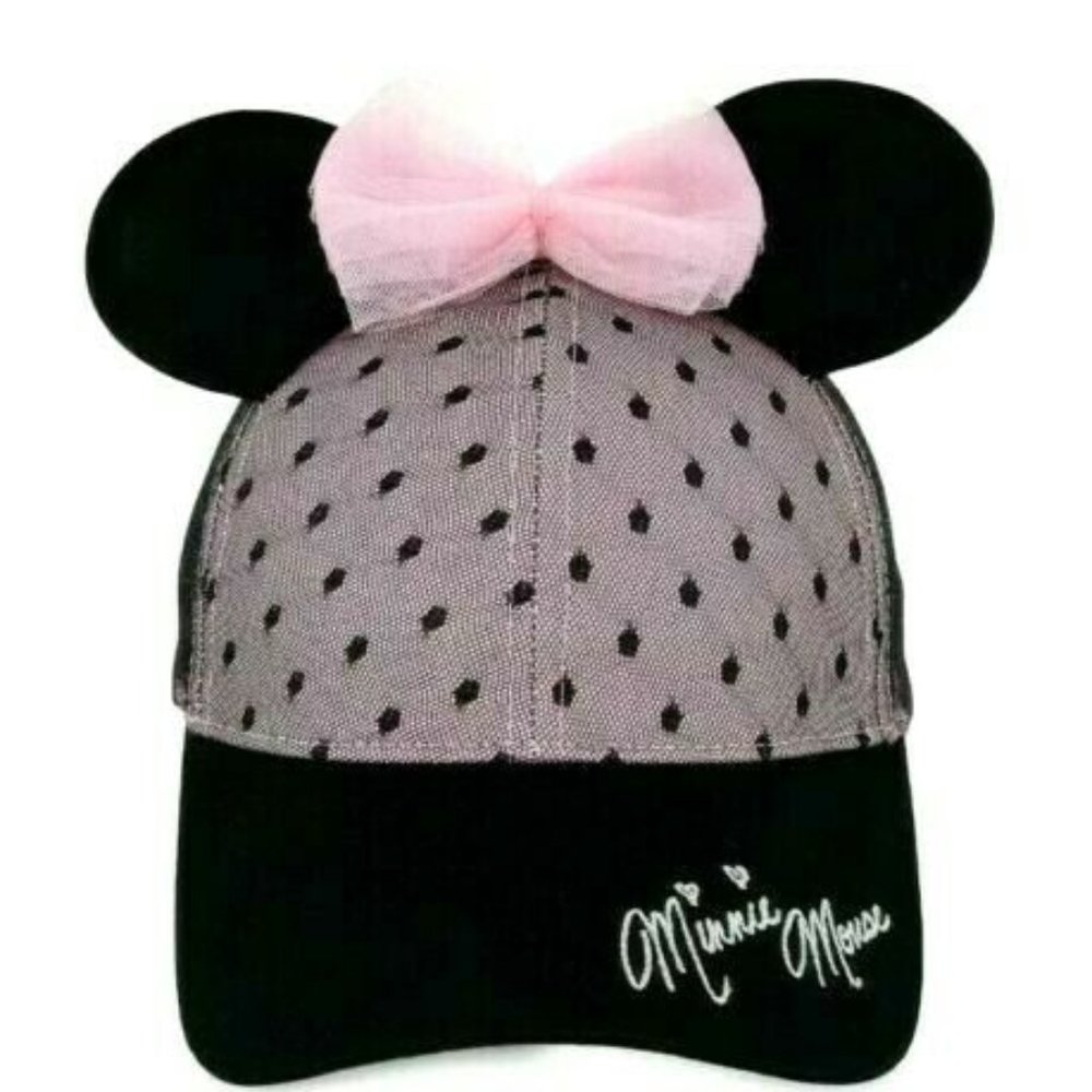 DISNEY Sweet Minnie Mouse Ears Hat NWT